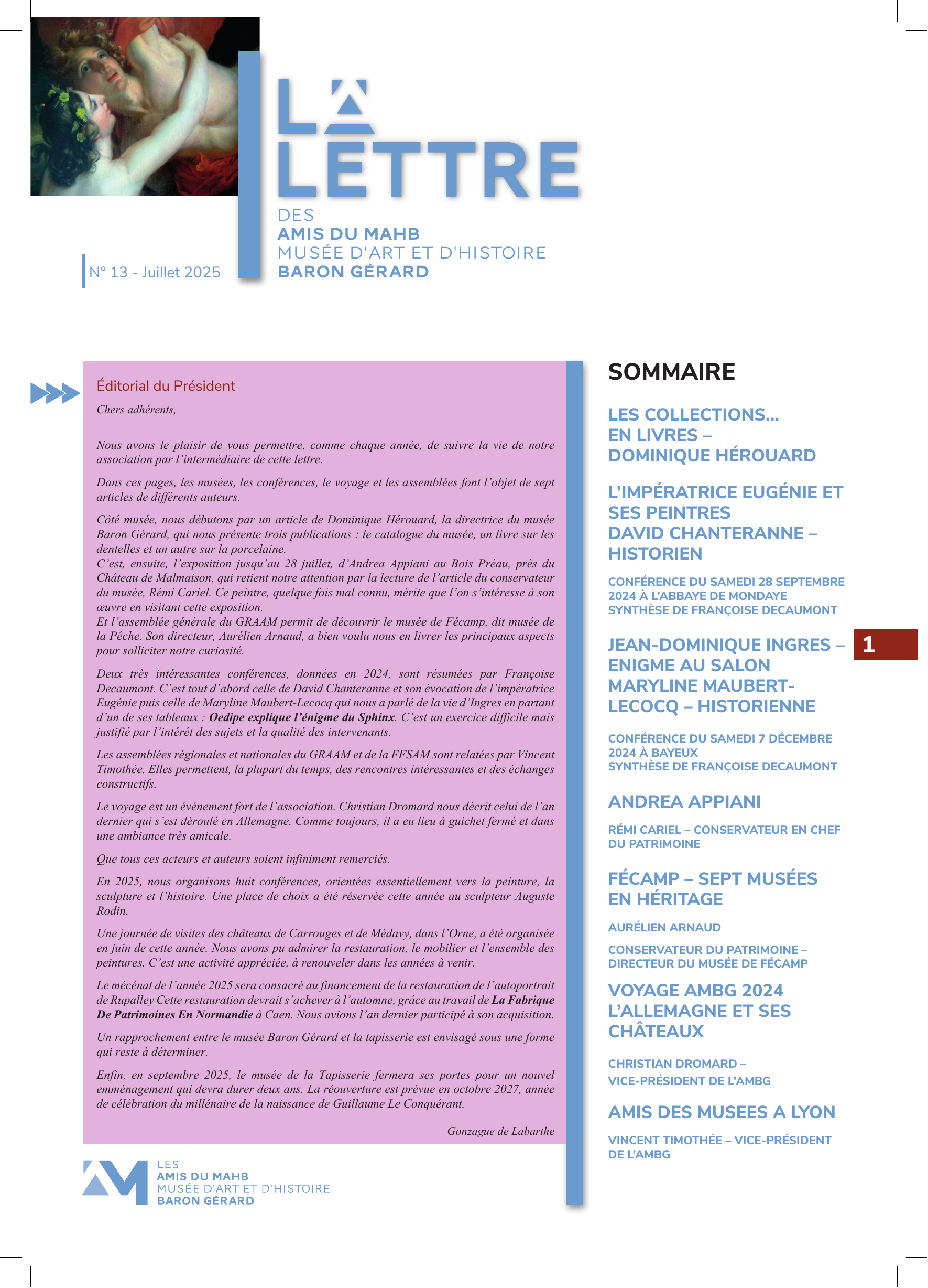2025 - AMBG - Lettre